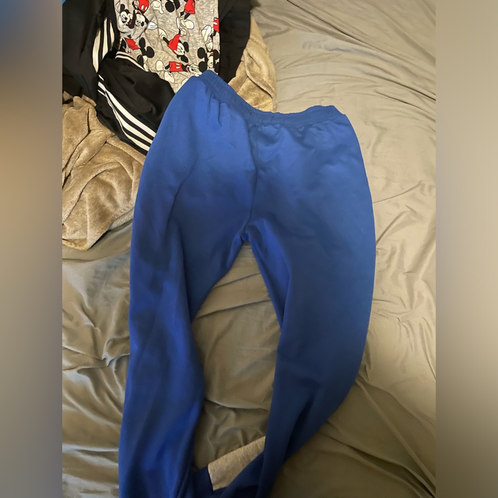 MENS nike jogging pants blue